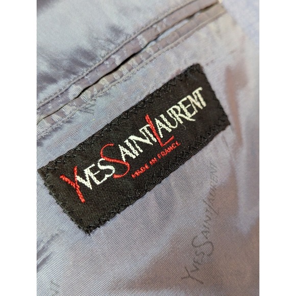 Vintage Yves Saint Laurent Suit Jacket & Vest Set - Picture 6 of 14